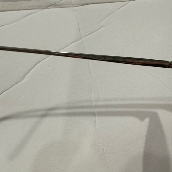 Saint Laurent Luna Mirrored Zinc Alloy Shield Sunglasses - Picture 6 of 6